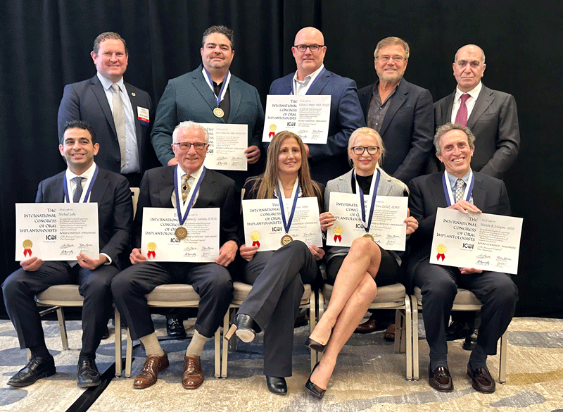 The awards presentation took place at the ICOI Winter Implant Symposium in San Diego, where the global dental community recognized his outstanding accomplishments.