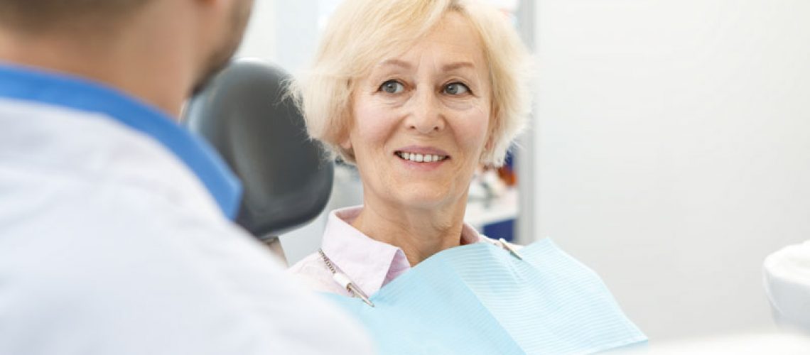 Dental Patient Being Consulted About Her Dental Implants