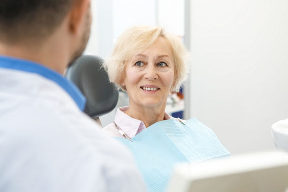 Dental Patient Being Consulted About Her Dental Implants