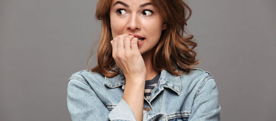 Dental Patient Worrying About Her Dental Implants Failing